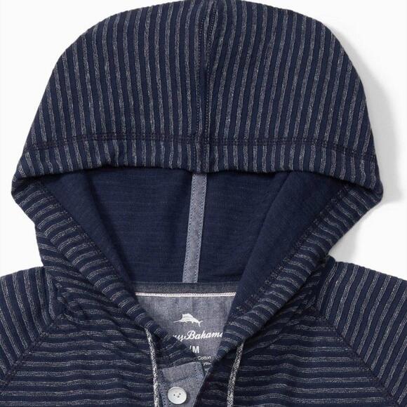 Tommy Bahama Stinson‎ Stripe Hoodie - NWT (New) - Picture 5 of 5